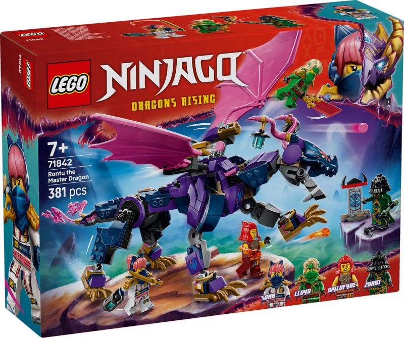 LEGO Ninjago Rontu de Meesterdraak 71842