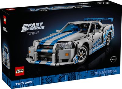 LEGO Technic 2 Fast 2 Furious Nissan Skyline GT-R (R34) auto 42210