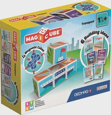 Geomag Magicube Printed Transport + Cards 7 pcs