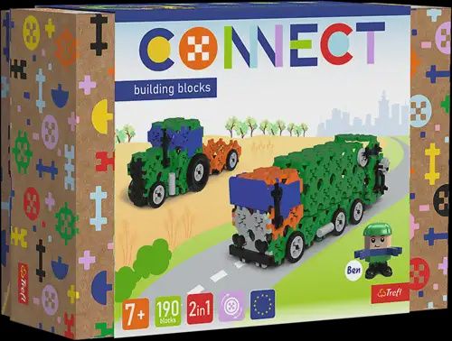 Connect - M - Vuilniswagen / Traktor_FSC Mix 70%