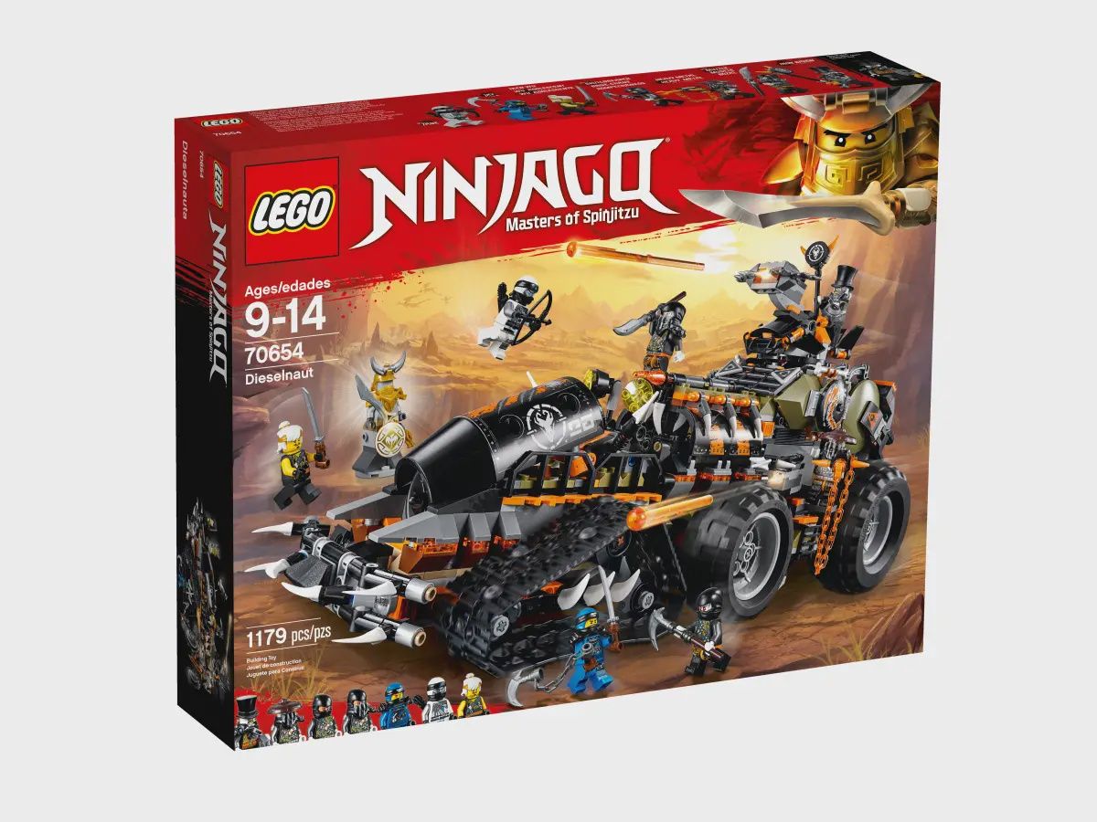 LEGO Ninjago Dieselnaut 70654 - 2dehands (USED)