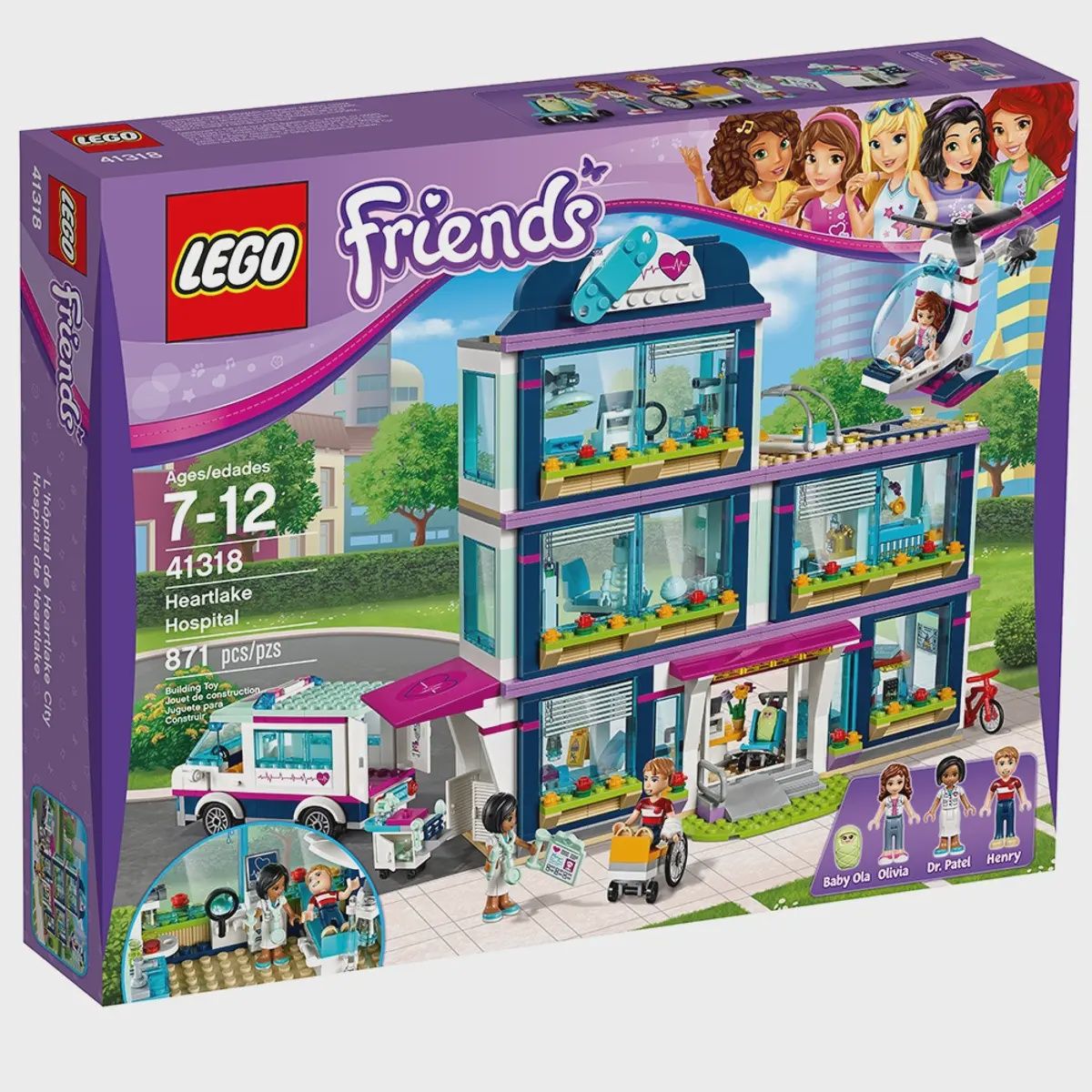 LEGO Friends Heartlake ziekenhuis 41318 - 2dehands (USED)