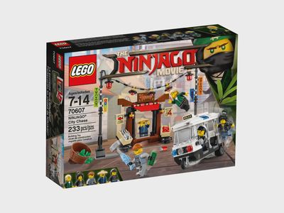 LEGO Ninjago The Ninjago Movie NINJAGO® achtervolging door de stad 70607  - 2dehands (USED)