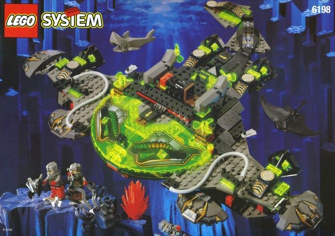 LEGO Aquazone The Stingray 6198 - 2dehands (USED)