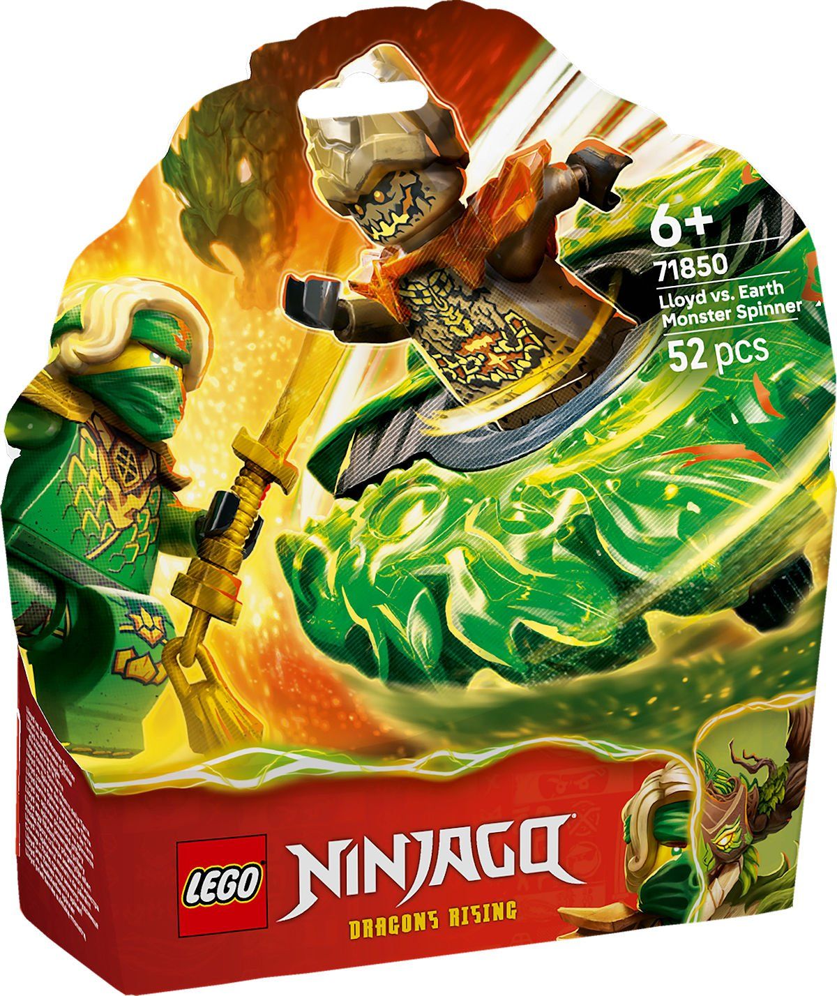 LEGO 71850 Ninjago Lloyd vs. aardemonster in spinner LEGO Ninjago Lloyd vs. aardemonster in spinner LEGO Ninjago Lloyd vs. aardemonster in spinner