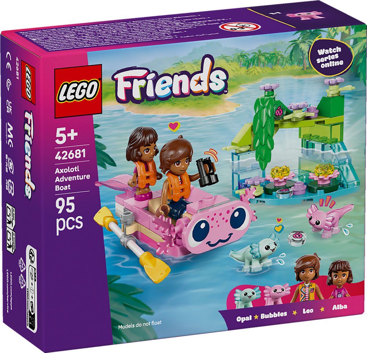 LEGO 42681 Friends Axolotlavontuur