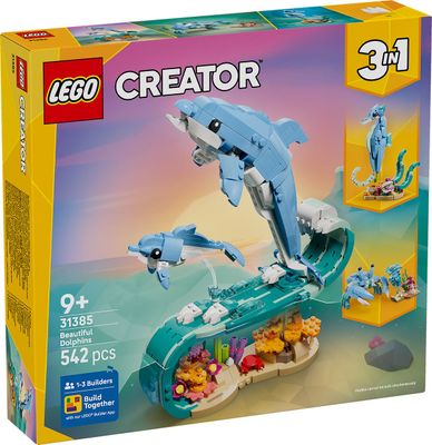 LEGO 31385 CREATOR Zeedieren  : prachtige dolfijnen