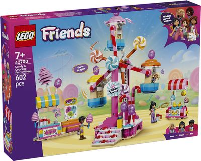 LEGO 42700  Friends Reuzenrad van snoep en cupcakes
