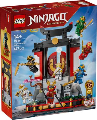 LEGO 71866 Ninjago 15-jarig jubileum: Display met ninja personages