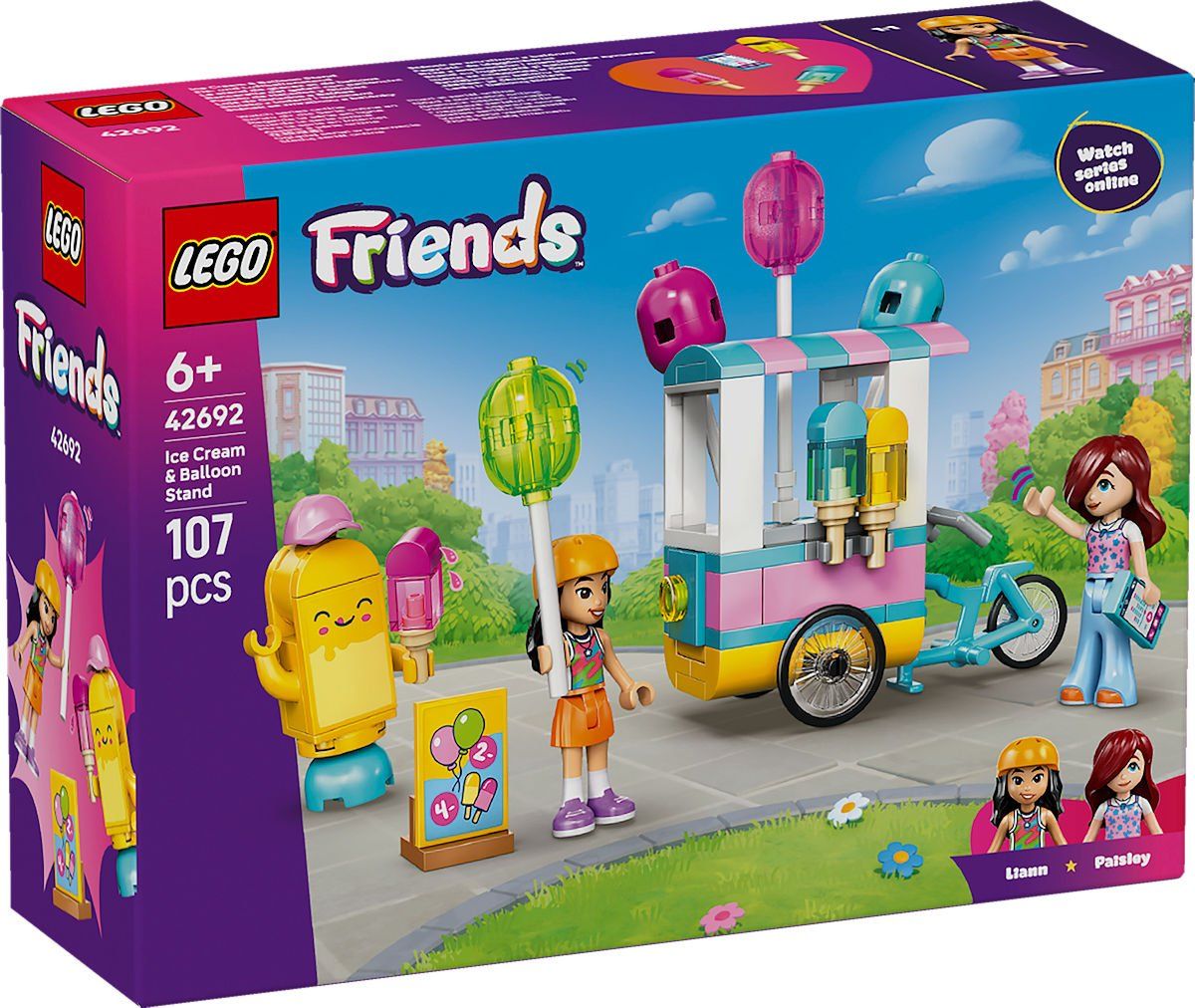 LEGO 42692 Friends IJsjes- en ballonnenkraam