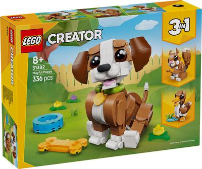 LEGO 31382 CREATOR Schattige dieren: speelse puppy