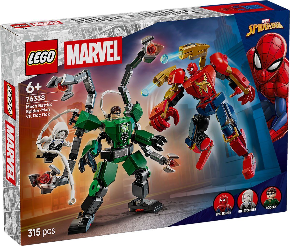 LEGO  76338 Super Heroes Mechaduel: Spider-Man vs. Doc Ock