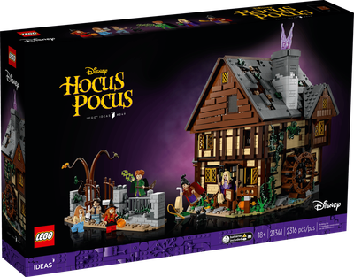 LEGO Disney Hocus Pocus: The Sanderson Sisters' Cottage 21341