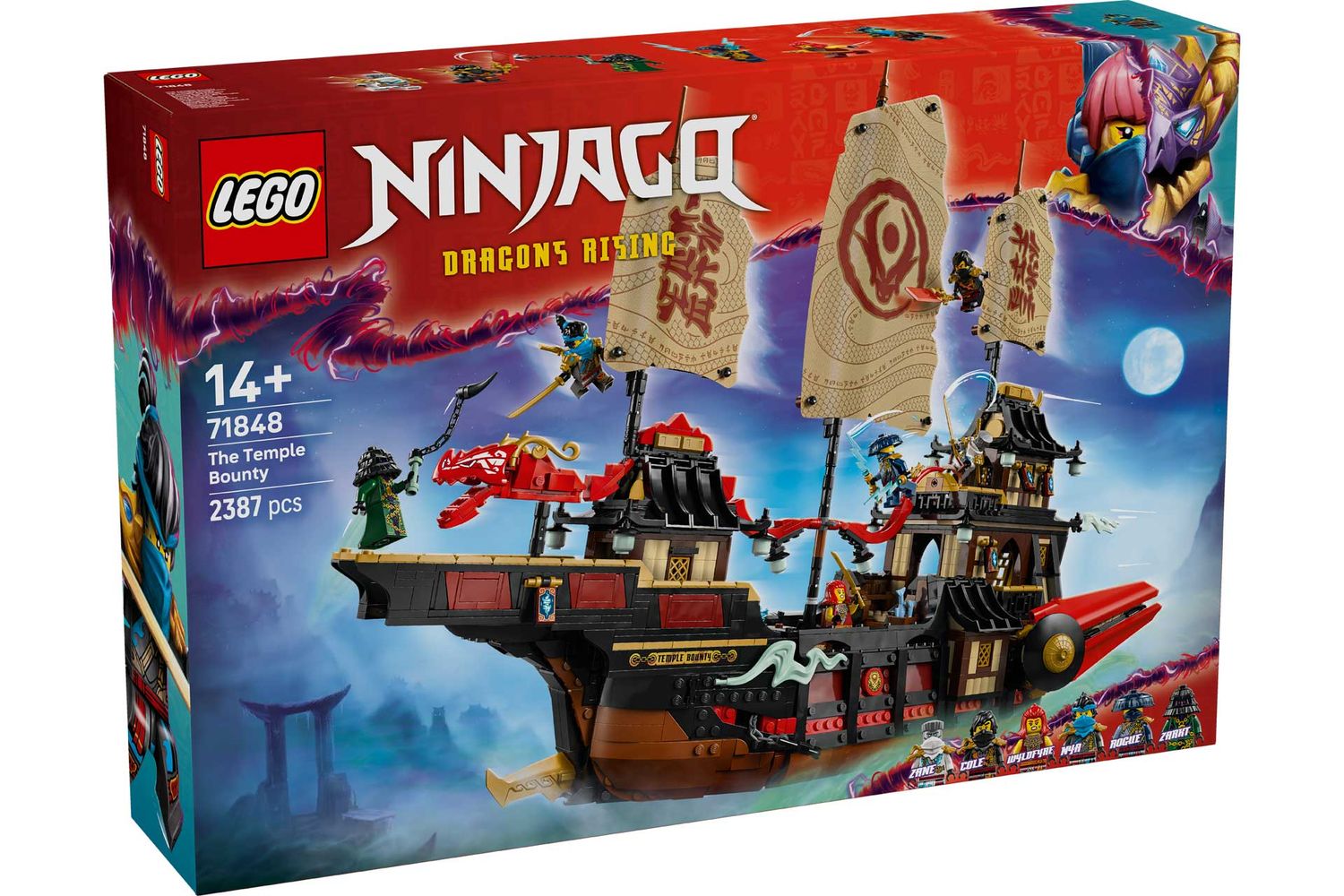 LEGO Ninjago De Tempel Bounty 71848