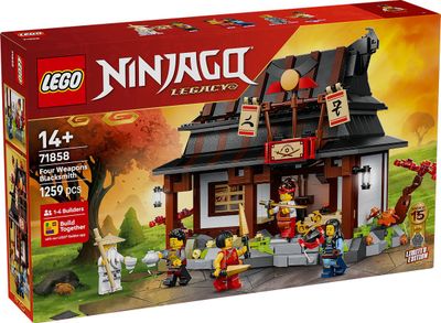 LEGO Ninjago 15-jarig jubileum: Smederij De Vier Wapens 71858