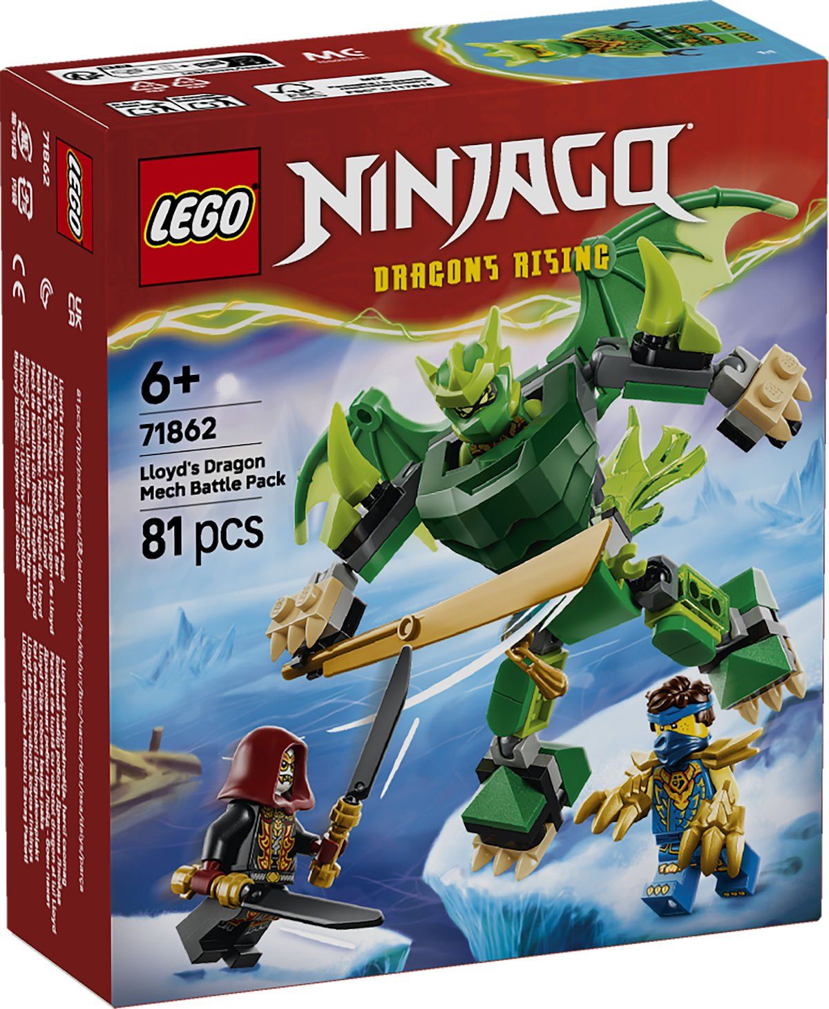 LEGO Ninjago Lloyds drakenmecha strijdpakket 71862