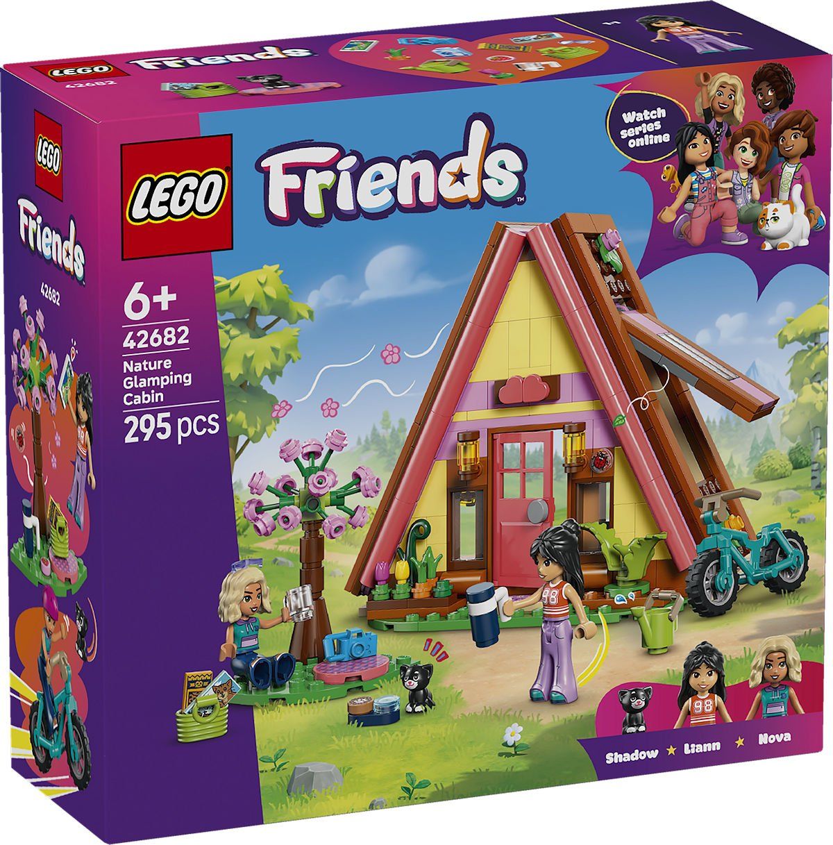 LEGO Friends Glampinghut in de natuur 42682