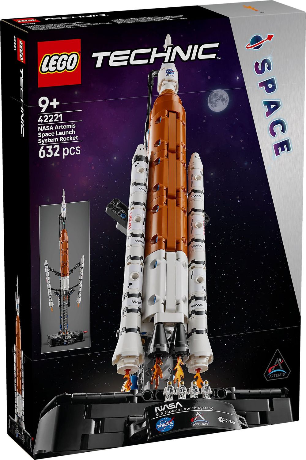 LEGO Technic NASA Artemis ruimteraket 42221