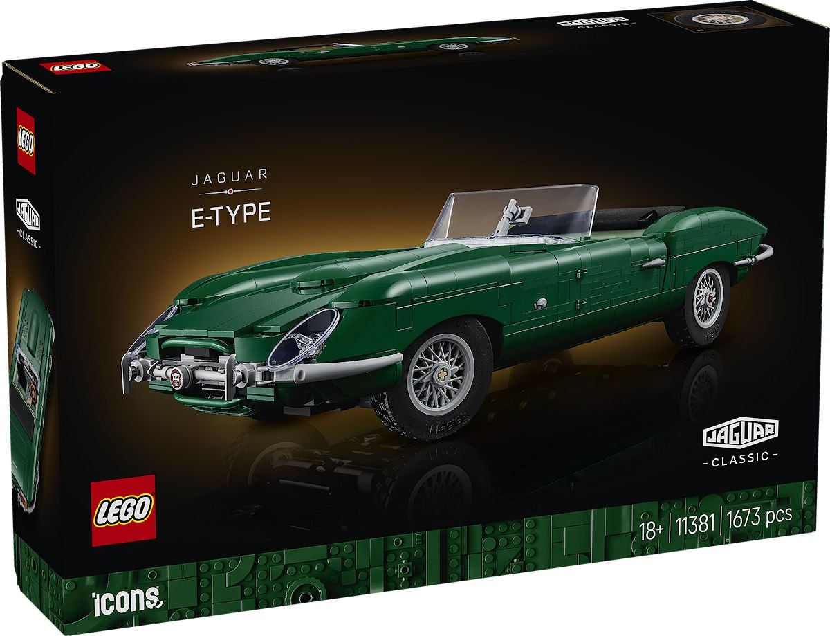 LEGO Icons Jaguar E-Type 11381