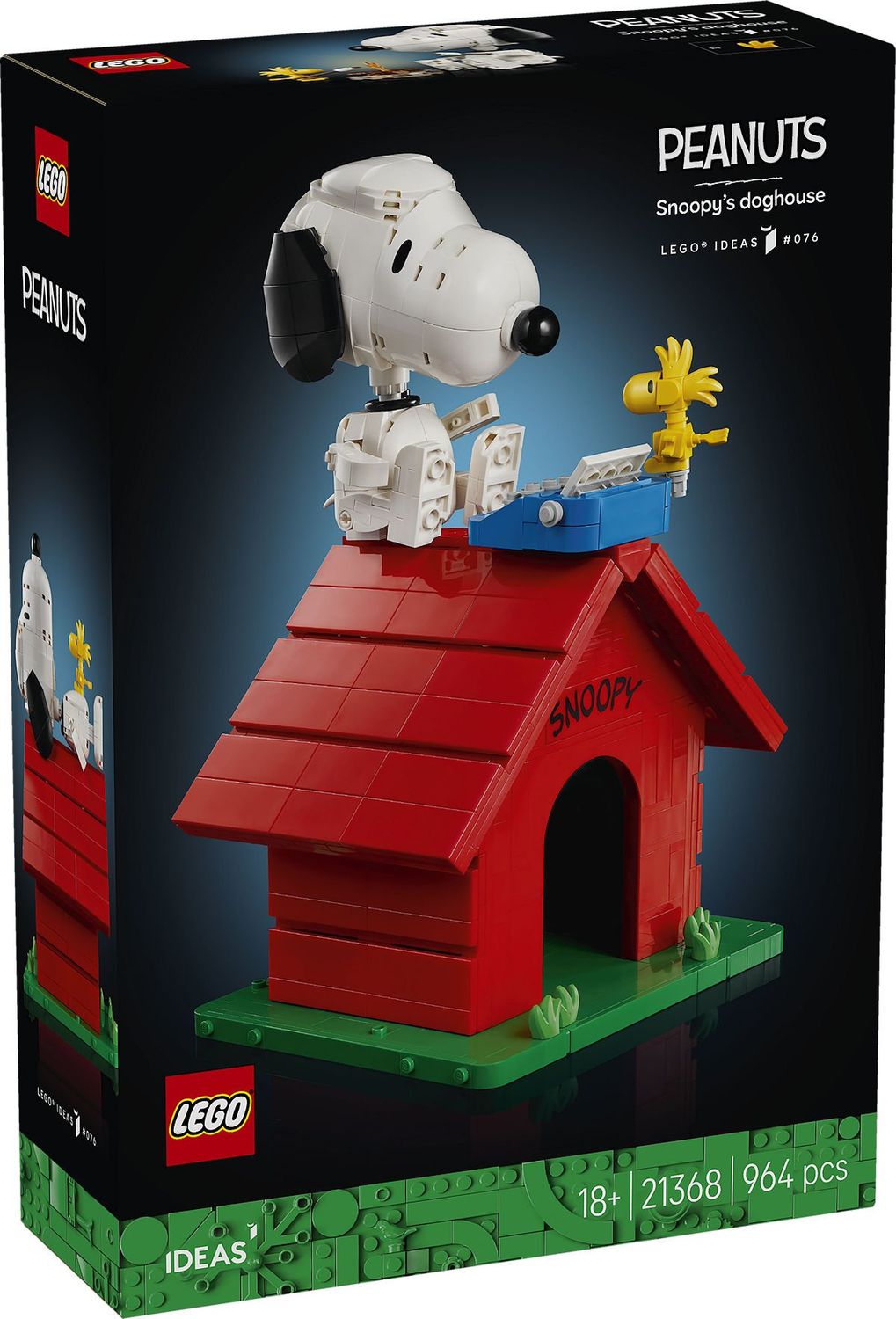 LEGO Ideas Peanuts: Snoopy´s hondenhok 21368
