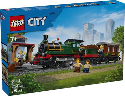 LEGO City Vintage stoomtrein 60511