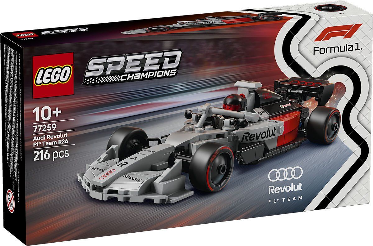 LEGO Speed Champions F1 Audi Revolut R26 racewagen 77259