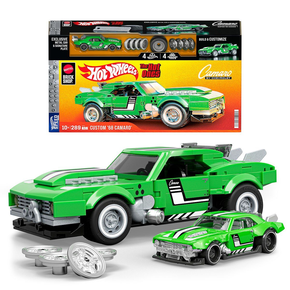 LEGO Mattel Brick Shop Hot Wheels Custom 68 Camaro JFT16