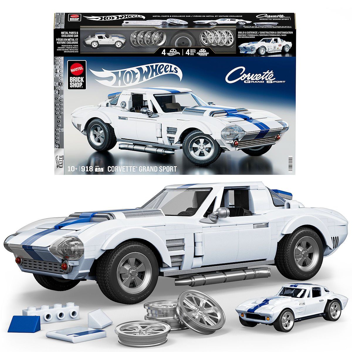 LEGO Mattel Brick Shop Hot Wheels Corvette Grand Sport JGR31