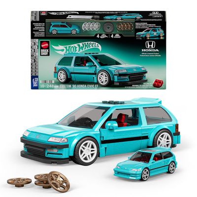 LEGO Mattel Brick Shop Hot Wheels Custom ]90 Honda Civic EF JHF62