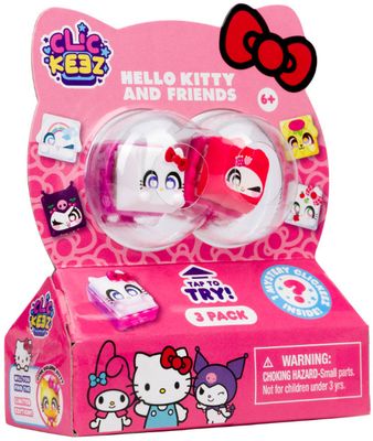 Clickeez Hello Kitty &amp; Friends - 3-Pack