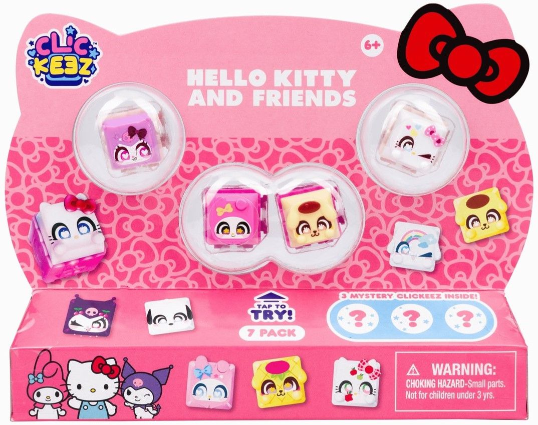Clickeez Hello Kitty &amp; Friends - 7-Pack