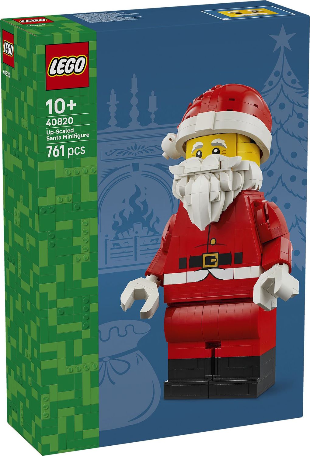 LEGO Iconic Grote minifiguur van de Kerstman 40820