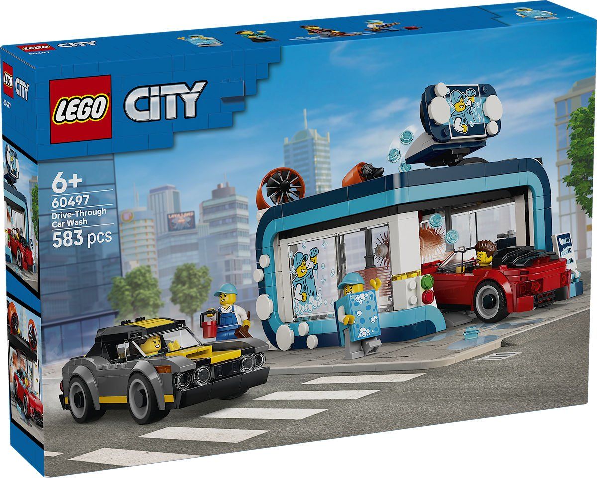 LEGO City Autowasstraat 60497