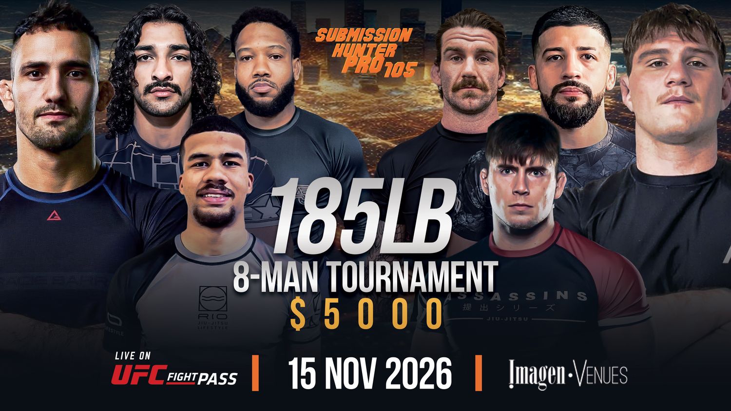 SUB HUNTER PRO 105 | NOV 15, 2026 | IMAGEN VENUES