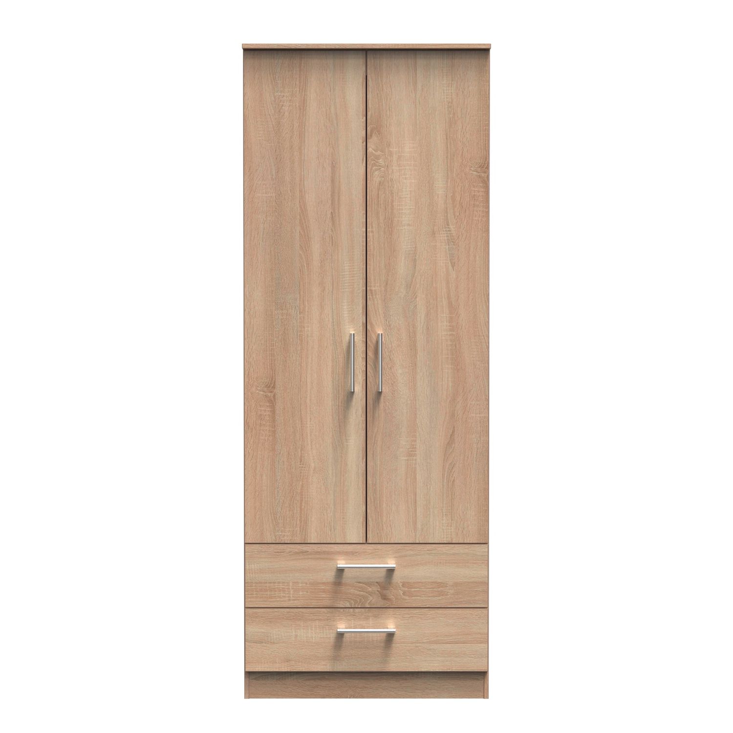 Diglis 2 Door 2 Drawer Wardrobe