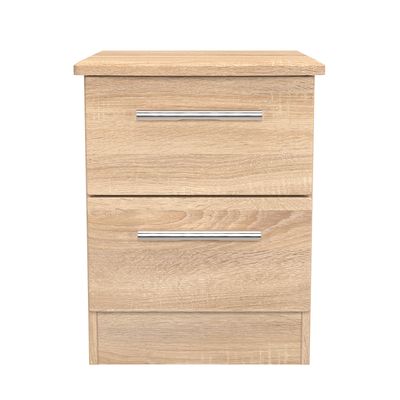 Kempsey 2 Drawer Bedside Cabinet