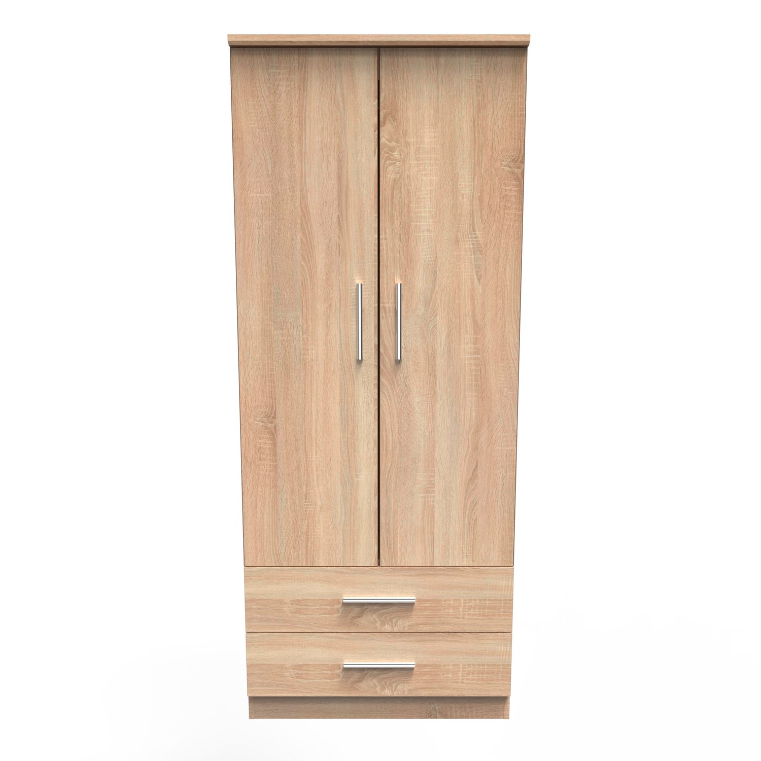 Kempsey 2 Door 2 Drawer Wardrobe