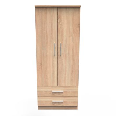 Kempsey 2 Door 2 Drawer Wardrobe