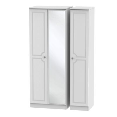 Powick 3 Door Wardrobe with Mirror