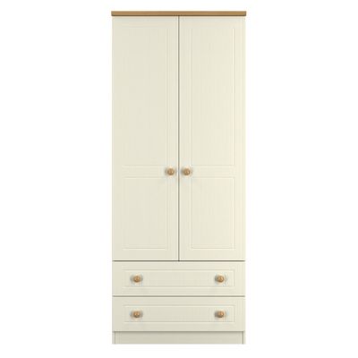 Warndon 2 Door 2 Drawer Wardrobe