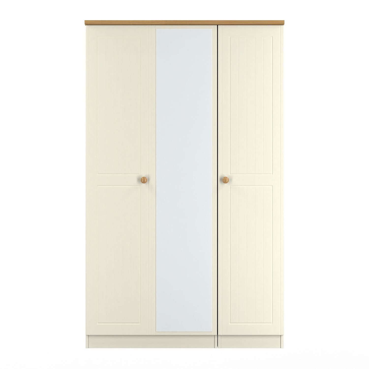Warndon 3 Door Wardrobe with Mirror