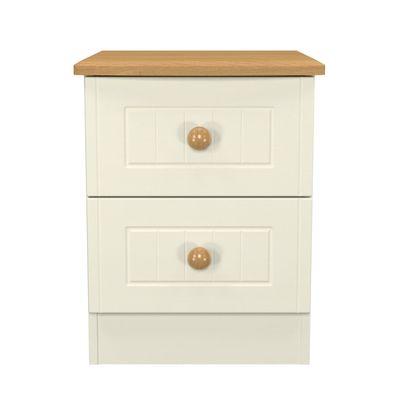 Warndon 2 Drawer Bedside Cabinet