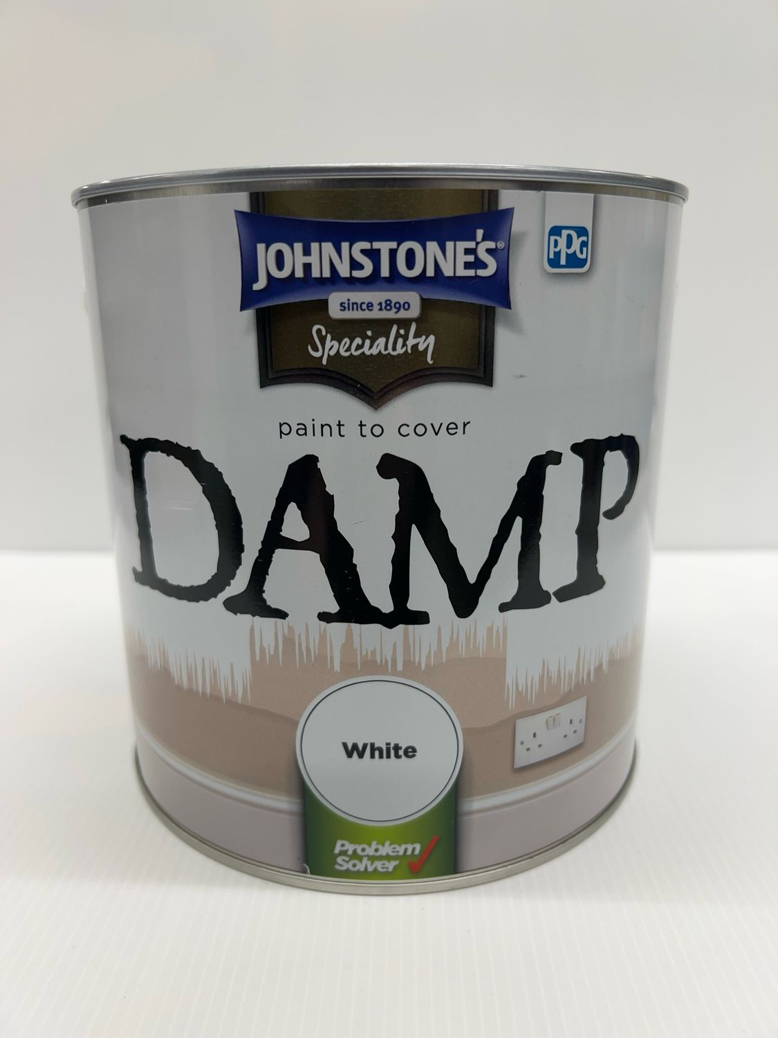 JOHNSTONES DAMP PROOF PAINT WHITE 2.5LT