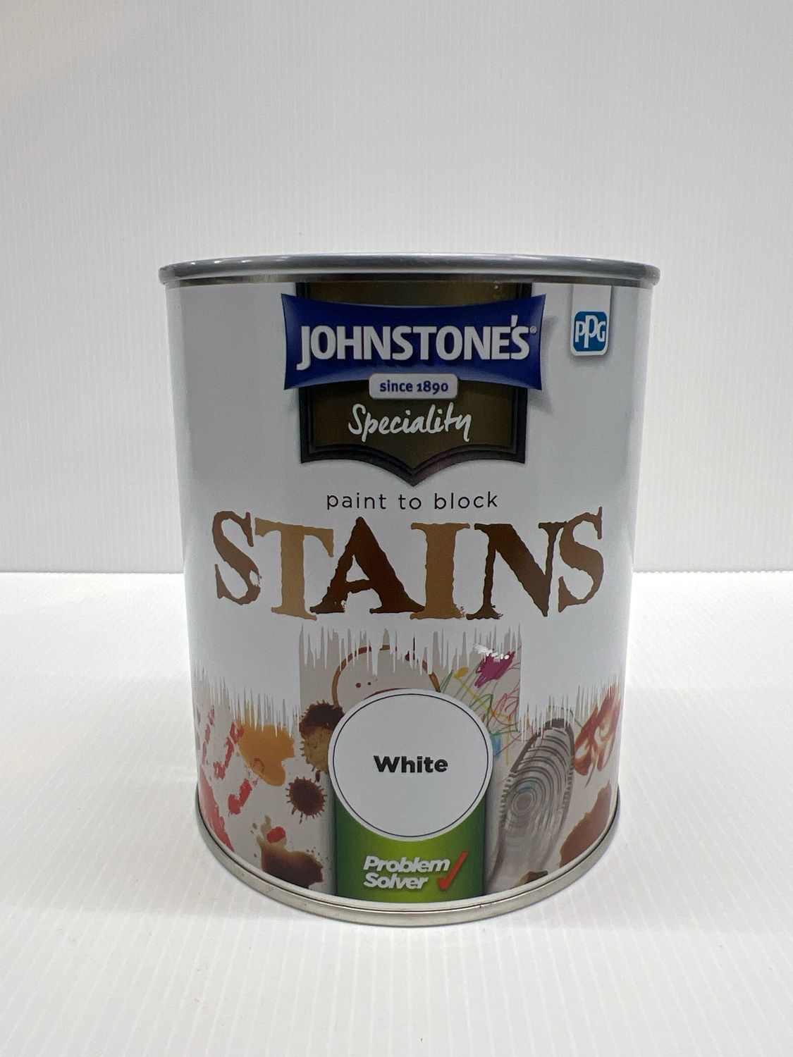 JOHNSTONES STAIN BLOCK PAINT 750ML