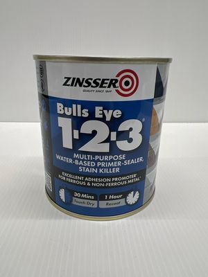 ZINSSER BULLS EYE 123 PRIMER 500ML