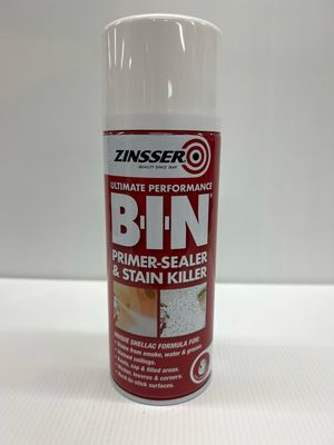 ZINSSER BIN PRIMER AEROSOL 390ML