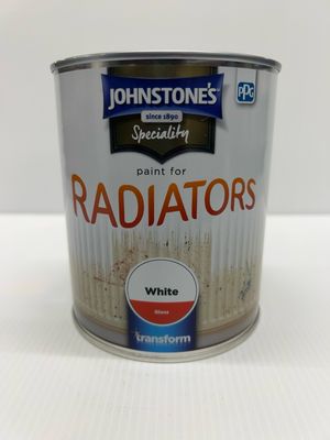 JOHNSTONES  RADIATOR PAINT GLOSS 750ML