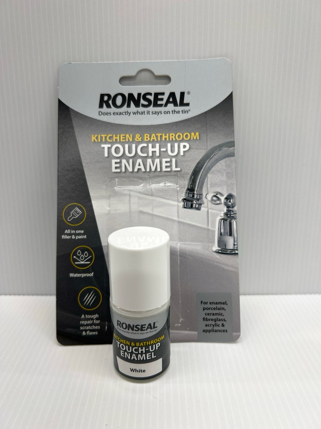 Touch Up Enamel Kitchen and Bathroom Ronseal