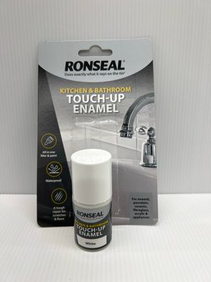 Touch Up Enamel Kitchen and Bathroom Ronseal