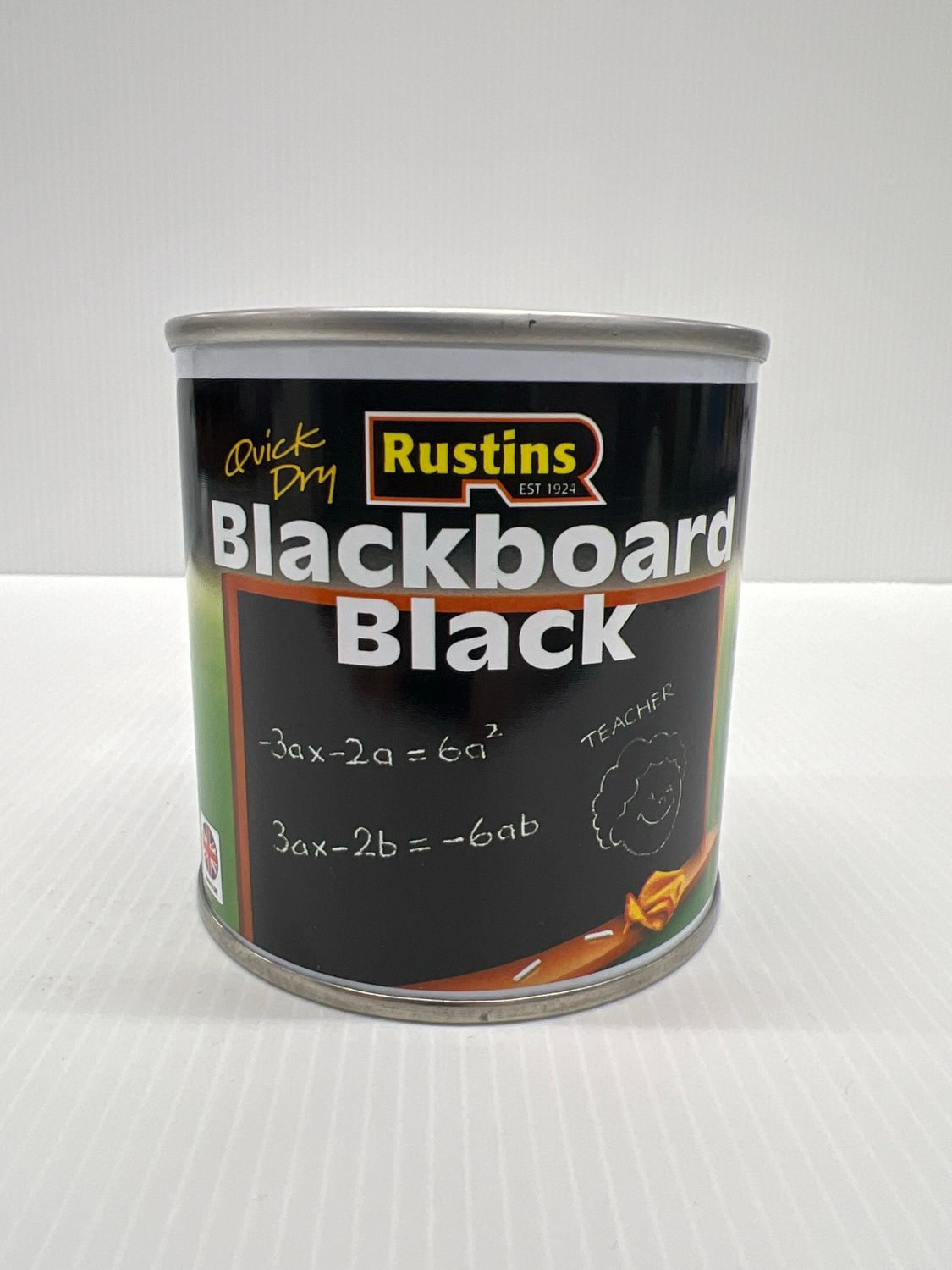 RUSTINS Q/D BLACKBOARD BLACK 250ML